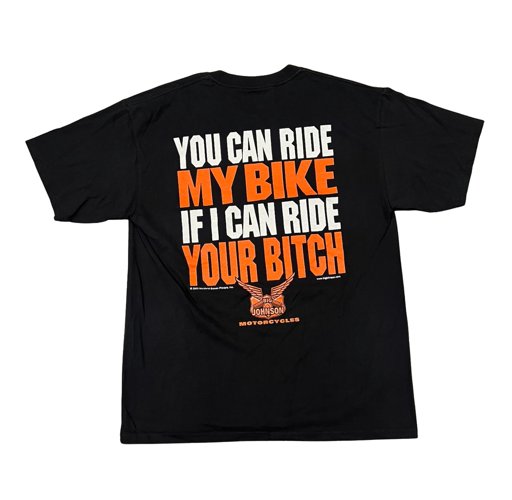 Big Johnson 'My Bike' Vintage Tee
