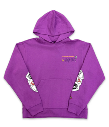 Chrome Hearts Matty Boy 'More Not Less' Purple Hoodie