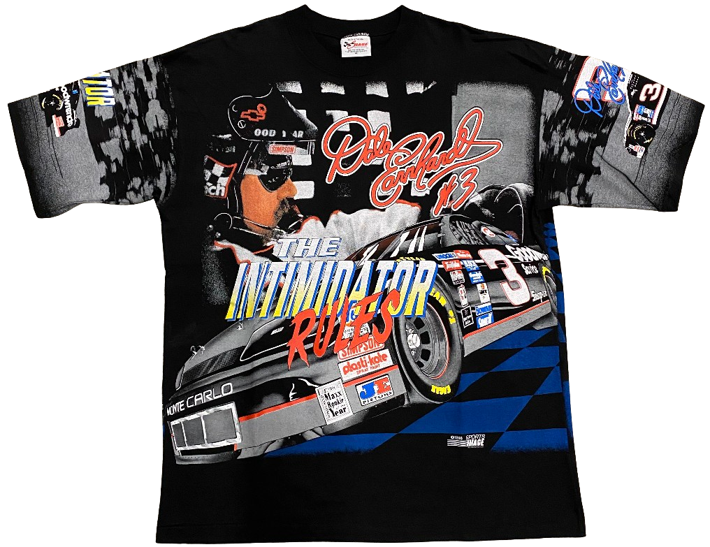Dale Ernhardt 'The Intimidator Rules' Vintage Tee