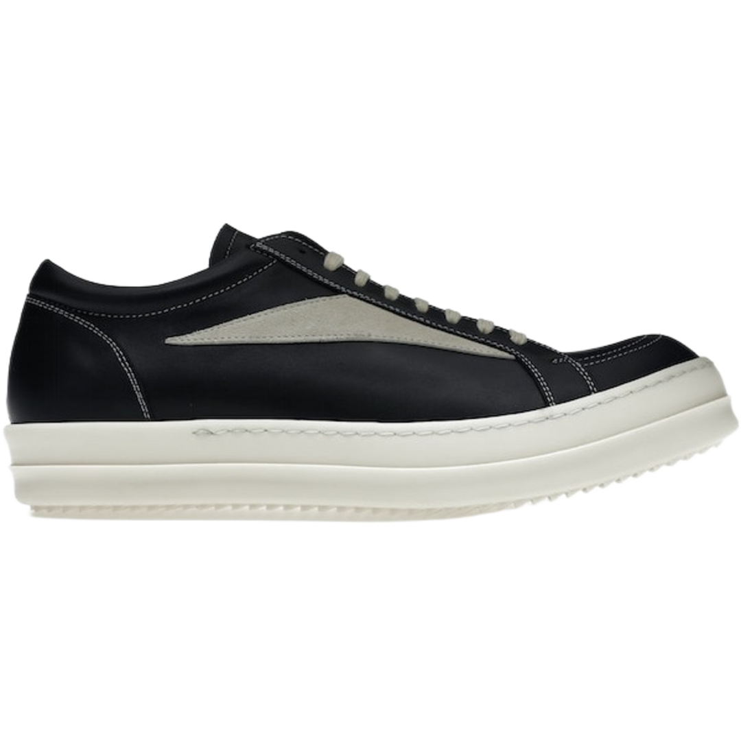 Rick Owens Vintage Sneaks Leather 'Black'