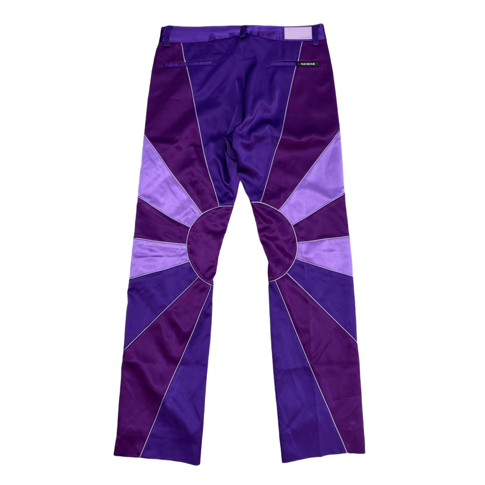 Nahmias 'Purple' Silk Pants
