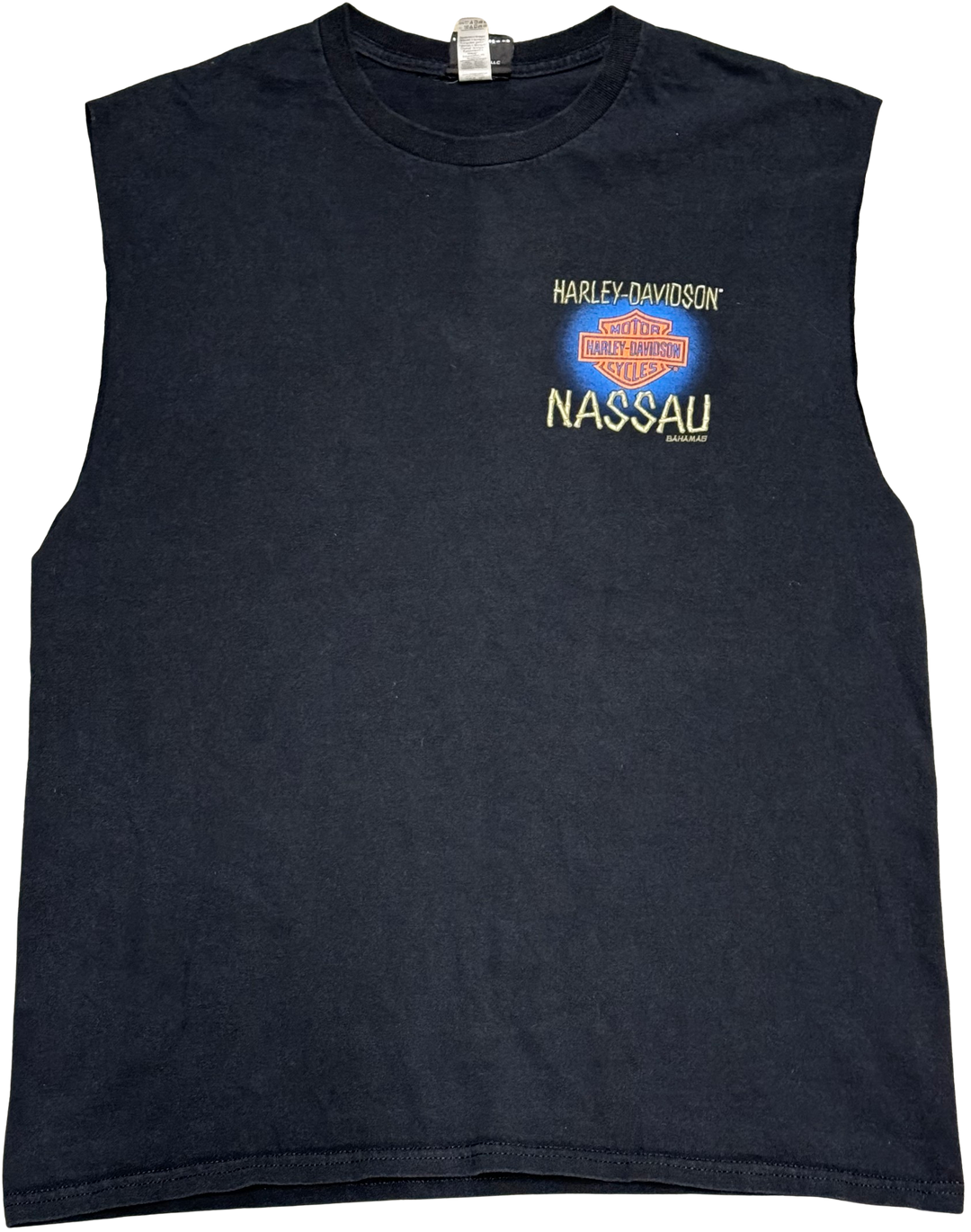 Harley Davidson 'Nassau' Vintage Cutoff Tee