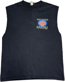 Harley Davidson 'Nassau' Vintage Cutoff Tee