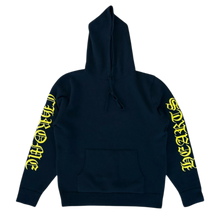 Chrome Hearts 'Yellow Spellout' Black Cashmere Hoodie