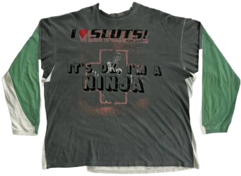 Vetements 'I Love Sluts' Oversized Longsleeve