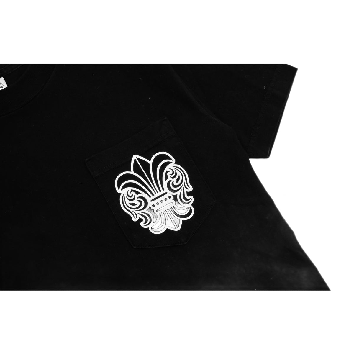 Chrome Hearts Vintage 'Black' Fleur T Bar Tee