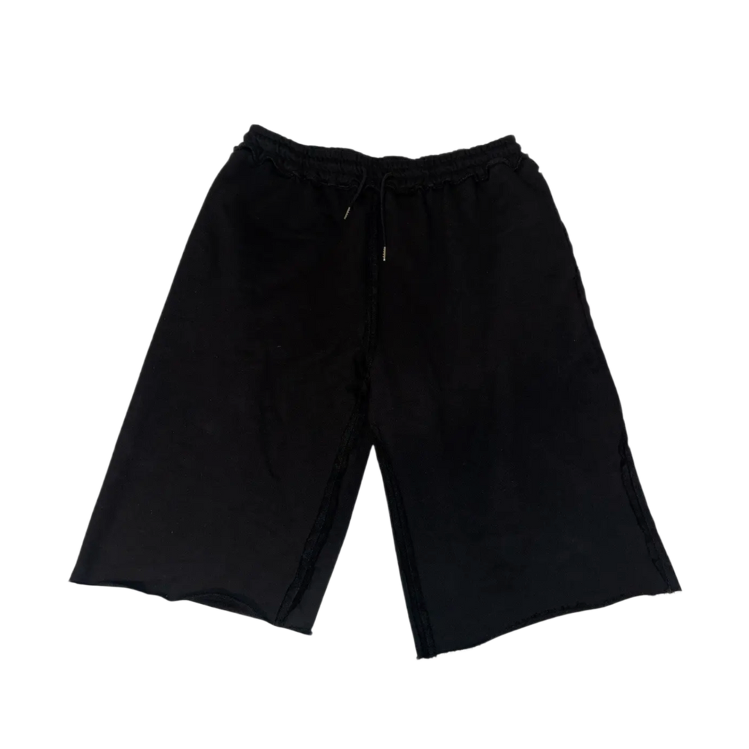 Greedy Unit 'Multi-Tag' Black Sweat Shorts