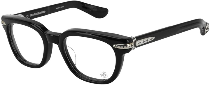 Chrome Hearts 'Drippin' Black/Silver Glasses