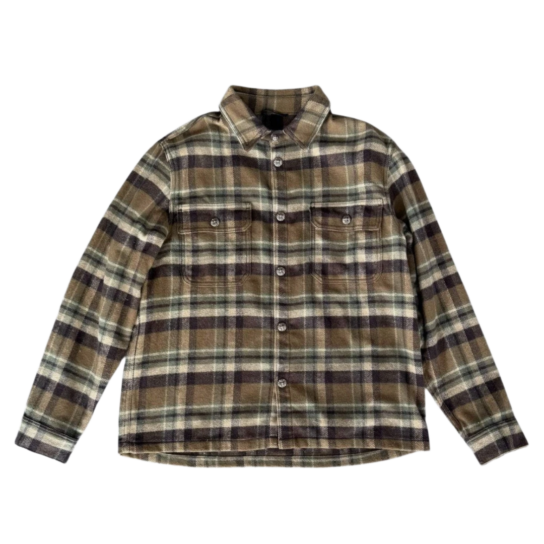 Chrome Hearts 'Brown/Green' Plaid Flannel
