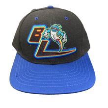 MTV 'Rock N' Jock' Black/Blue Snapback Vintage Hat